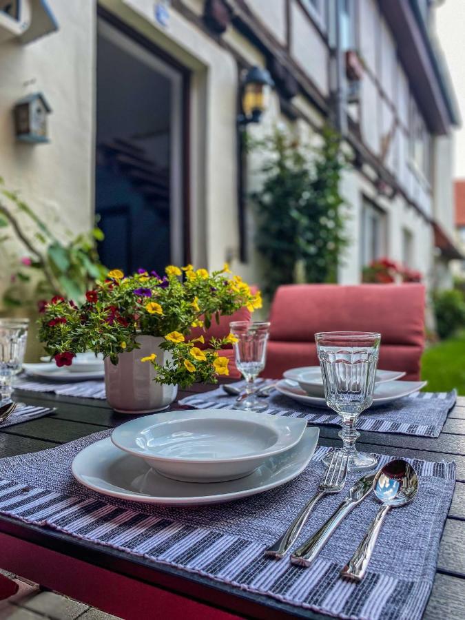 Am Mathildenbrunnen Gross Lejlighed Quedlinburg Eksteriør billede